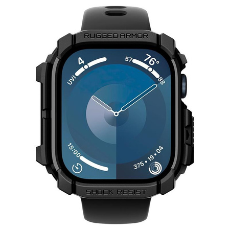 Spigen Rugged Armor - Pouzdro pro Apple Watch 10 42 mm (Matně černé)