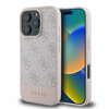Guess 4G Bottom Stripe - Etui iPhone 16 Pro (różowy)