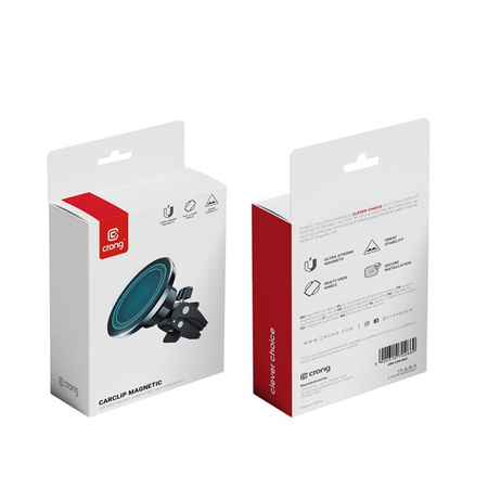 Crong Carclip Magnetic - MagSafe Magnetic Car Holder (Black)