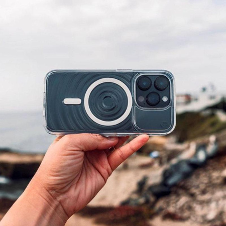 STM Reawaken Ripple MagSafe - Case for iPhone 15 (Clear)