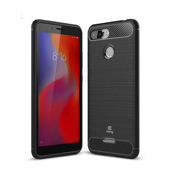 Crong Soft Armour Cover - Etui Xiaomi Redmi 6 (czarny)