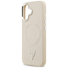 Guess Triangle Logo MagSafe - Case iPhone 17 (Beige)