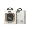 Karl Lagerfeld Silicone Karl & Choupette - AirPods 1/2 gen Gehäuse (schwarz)