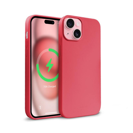 Crong Color Cover Magnetic - iPhone 15 MagSafe Case (rose)