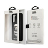 Karl Lagerfeld Saffiano Karl & Choupette Heads - Etui Samsung Galaxy S21 FE (czarny)
