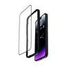 Crong Anti-Bacterial 3D Armour Glass - 9H tempered glass for the entire screen of the iPhone 14 Pro Max + installation frame