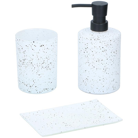 Ensemble de salle de bains Alpina (blanc)