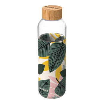 Quokka Flow - Glaswasserflasche 660 ml (Autumn Leaves)