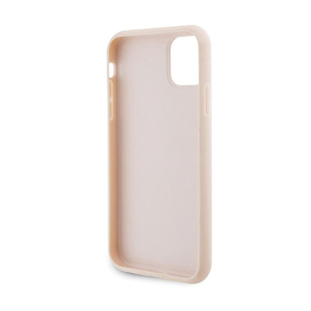 Karl Lagerfeld Quilted K Pattern - iPhone 11 Case (pink)