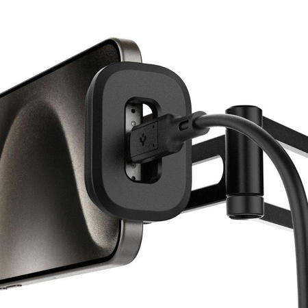 Spigen OneTap UTS45 - Universelle Auto-Kopfstützenhalterung für Smartphone / Tablet (Schwarz)
