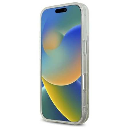 Hello Kitty Liquid Glitter Fever MagSafe - Hülle für iPhone 16 Pro Max (weiß/gold)