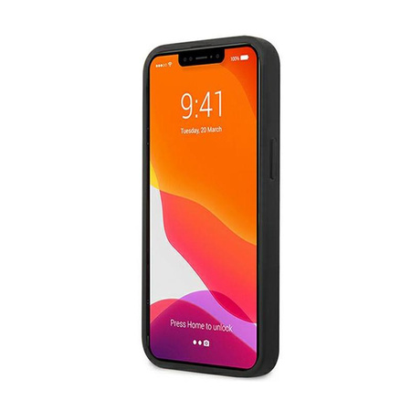 BMW Leder Curve Perforate HC - Hülle für iPhone 13 (Rot)