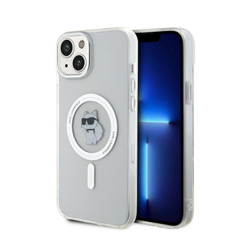 Karl Lagerfeld IML Choupette MagSafe - pouzdro pro iPhone 15 Plus (průhledné)