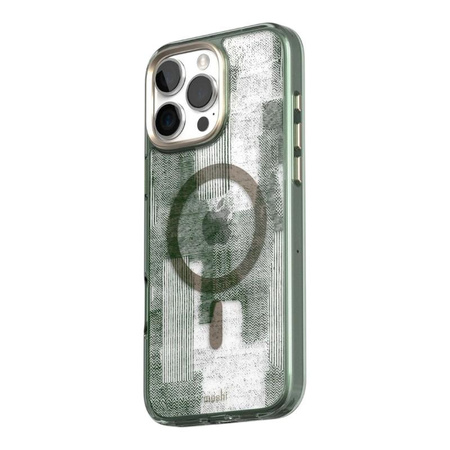 Moshi iGlaze MagSafe - Coque pour iPhone 16 Pro (Vert soleil)