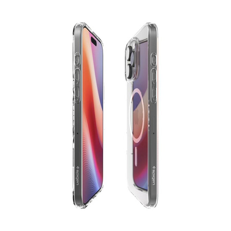 Spigen Liquid Crystal MagSafe - Etui pour iPhone 16 Pro (Transparent)