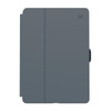 Speck Balance Folio - iPad 10.2" 9 (2021) / 8 (2020) / 7 (2019) Case with MICROBAN Coating (Stormy Grey/Charcoal Grey)