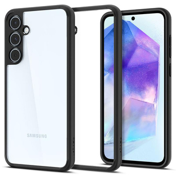 Spigen Ultra Hybrid - Etui pour Samsung Galaxy A55 5G (Noir mat)
