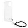 Guess Black Pearl Strap - iPhone 13 Mini Case (Transparent)