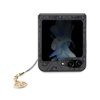 Guess 4G Charms Collection - pouzdro pro Samsung Galaxy Z Flip 5 (šedé)