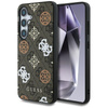 Guess 4G Imprimé motif pivoine coloré MagSafe - étui pour Samsung Galaxy S25 (marron)