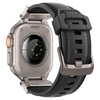Spigen DuraPro Armor PU - Pánt Apple Watch 42/44/45/49 mm-es órához (fekete)