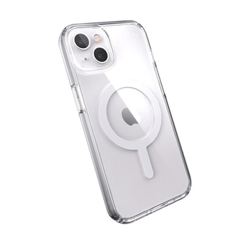 Speck Presidio Perfect-Clear + MagSafe - iPhone 13 Hülle mit MICROBAN Beschichtung (Klar)