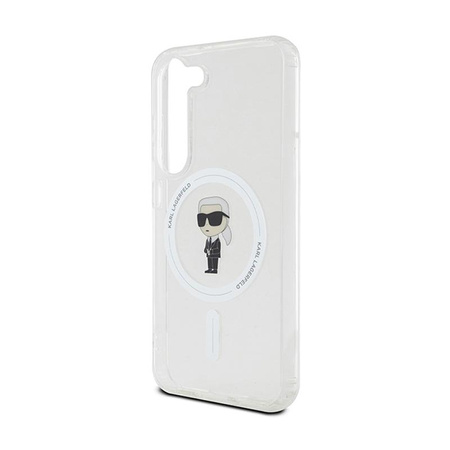 Karl Lagerfeld IML Ikonik MagSafe - Hülle für Samsung Galaxy S23 (Transparent)