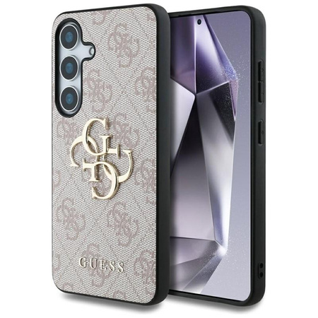 Guess Big 4G Classic Logo - Tasche für Samsung Galaxy S25 (rosa)