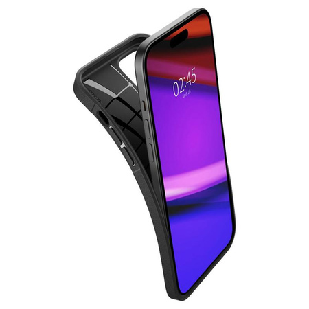 Spigen Core Armor - tok iPhone 15 Plus készülékhez (matt fekete)