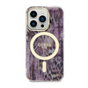 Guess Leopard MagSafe - Case for iPhone 14 Pro (Pink)