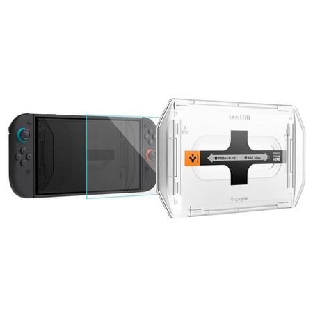 Spigen Glas.TR EZ Fit 2-Pack - Verre trempé pour Nintendo Switch 2 (2 pièces)