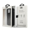 Karl Lagerfeld Silicone Ikonik Outline - Coque iPhone 12 / iPhone 12 Pro (noir)