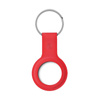 Crong Silicone Case with Key Ring - Etui de protection pour Apple AirTag (rouge)