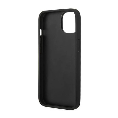 Karl Lagerfeld Glitter Flakes Ikonik - pouzdro pro iPhone 14 (černé)