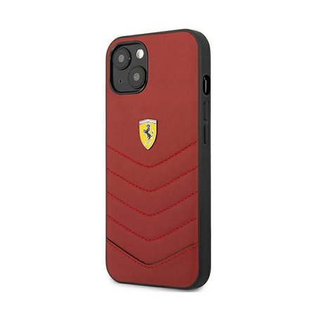 Ferrari Off Track Quilted - pouzdro pro iPhone 13 mini (červené)