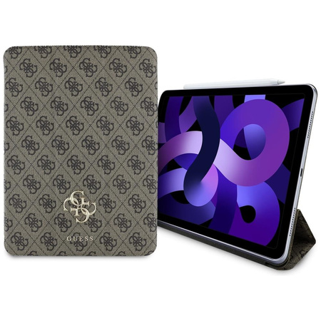 Guess Magnetic 4G Big Logo - iPad Air 11" Case M3 (2025) / iPad Air 11" M2 (2024) (brown)