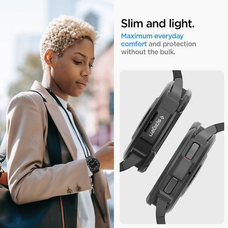 Spigen Liquid Air - pouzdro pro Samsung Galaxy Watch 6 Classic 47 mm (černé)