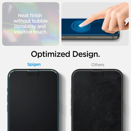 Spigen Crystal Pack - Case set + 2 x glass for iPhone 14 Pro Max (Transparent)