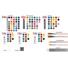 Artico - Set de peinture pour valise 174 pièces