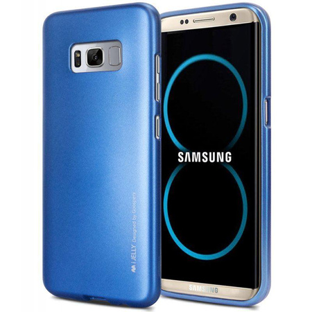Mercure I-Jelly - Etui Samsung Galaxy S8+ (bleu)