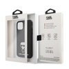 Karl Lagerfeld Saffiano with Pin Ikonik - pouzdro pro iPhone 11 Pro (černé)