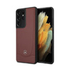 Mercedes Leder Urban Line - Samsung Galaxy S21 Ultra Tasche (rot)