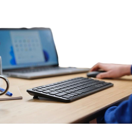 Trust Lyra - Ensemble clavier et souris sans fil (Noir)