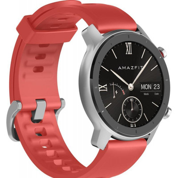 Xiaomi Amazfit GTR - Montre intelligente 42 mm (rouge)