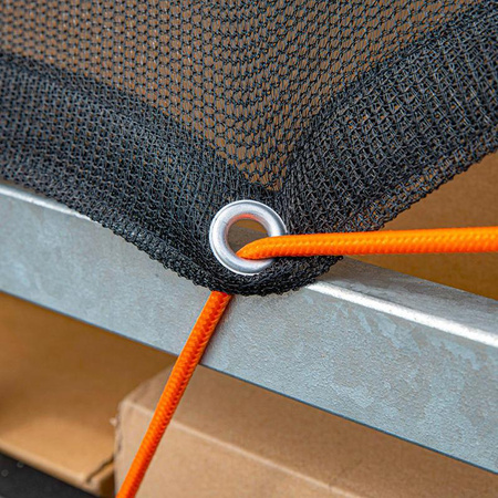 Black&Decker - Szállítókötél fényvisszaverő elemekkel + 4mm / 20m tekercselővel