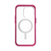 Speck Presidio Perfect-Clear with Impact Geometry + MagSafe - Etui iPhone 14 Pro z powłoką MICROBAN (Clear / Digital Pink)