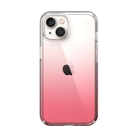 Speck Presidio Perfect-Clear + Ombre - iPhone 14 / iPhone 13 tok MICROBAN bevonattal (Clear / Vintage Rose Fade)