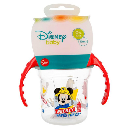 Mickey Mouse - Schnabeltasse / Flasche mit Silikonmundstück 250 ml