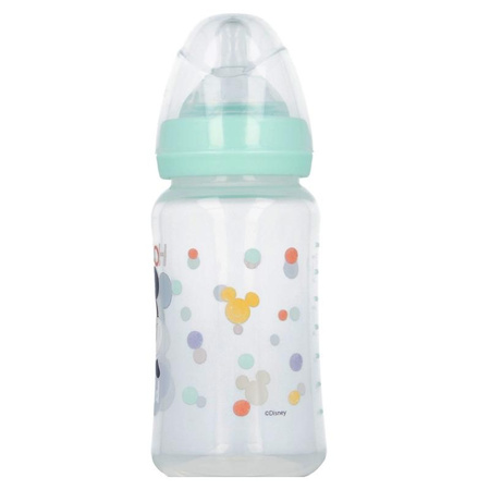 Mickey Mouse - Butelka ze smoczkiem 240 ml (Cool)