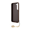 Guess 4G Charms Collection - Samsung Galaxy S24 case (brown)